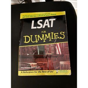 LSAT For Dummies Book 1st Ed (ISBN 9780764571947)